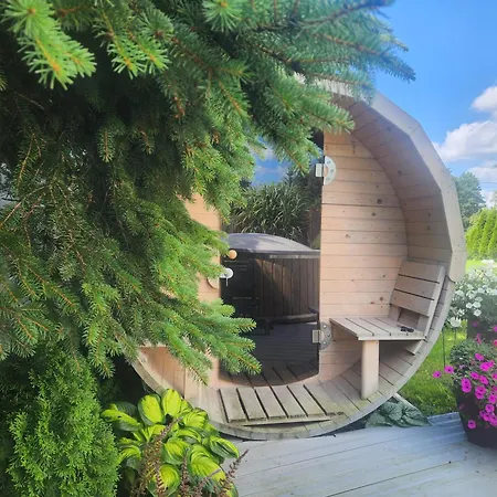 Ekosfera Pilawa Z Podgrzewanym Basenem *