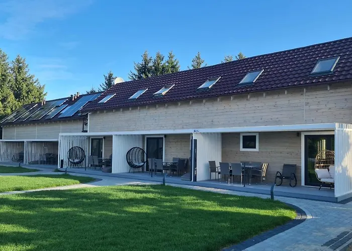 Ekosfera Pilawa Z Podgrzewanym Basenem Apartamento Borne Sulinowo