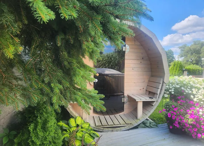 Ekosfera Pilawa Z Podgrzewanym Basenem *