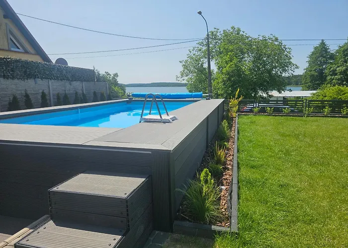 Ekosfera Pilawa Z Podgrzewanym Basenem Apartamento